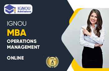 IGNOU Online MBA Operations Management