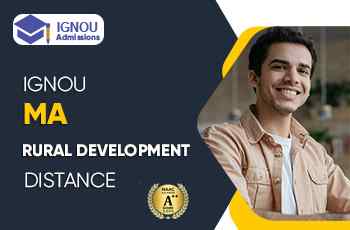What Is IGNOU Distance MA In Rural Development?